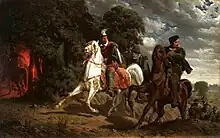 Escape of Henry III from Poland, 1860