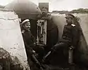 A Bulgarian gun crew.