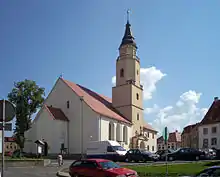 Church of st. Hedwig in Gryfow