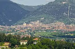 Panorama of Gubbio