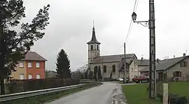 The church in Gugnécourt