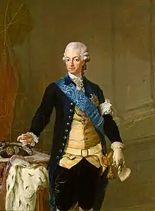 Sweden's most prominent Oldenburg king was Gustav III (1746–1792)