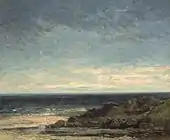 Sea Coast in Normandy, 1867