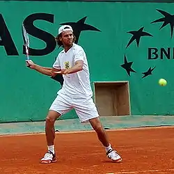 Image 106Gustavo Kuerten at the 2005 French Open. (from Sport in Brazil)