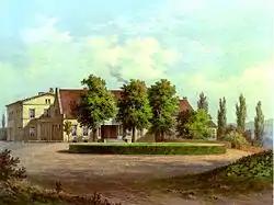 Karbowo (Karben) in 1857 by Alexander Duncker