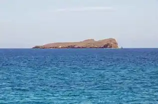 North Guy Fawkes Island from the direction of Santa Cruz