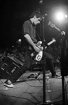 Picciotto performing in 1995