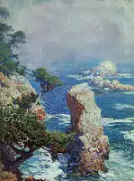 Mist over Point Lobos, 1918, Fleischer Museum