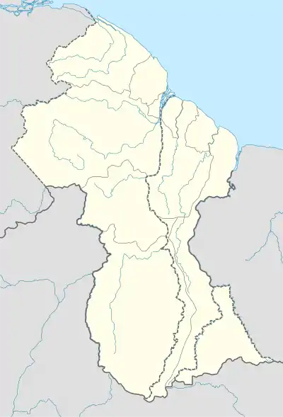 Agatash is located in Guyana