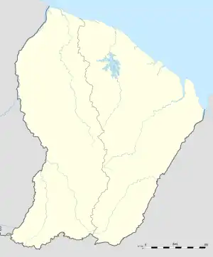 Saramaka is located in French Guiana