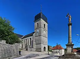 The church in Guyans-Vennes