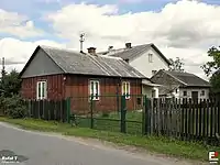 village houses in Guzów