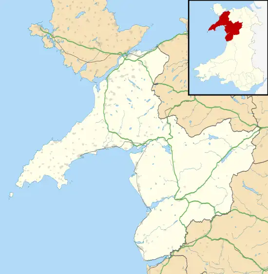 Barmouth is located in Gwynedd