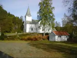 View of the village church