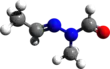 Ball and stick model of gyromitrin