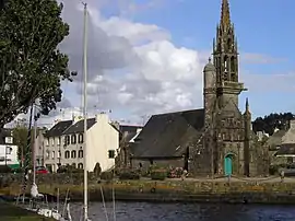 The church of Our Lady of Good News, and the Camfrout