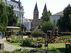 Image 2A view of downtown Nyíregyháza