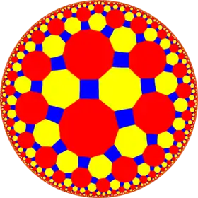 Truncated tetrahexagonal tiling