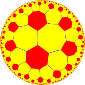 Truncated order-7 square tiling