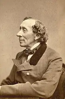 Thora Hallager: Hans Christian Andersen (1869)