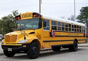 Image 129A IC Bus CE with International 3300 chassis school bus in America (from Public transport bus service)