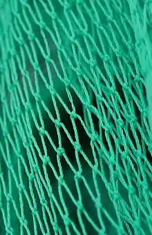 HDPE fibers can be spun into rope