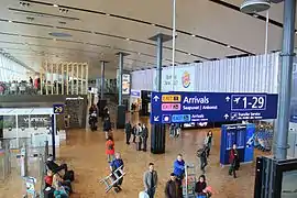 The restaurant area in Terminal 2