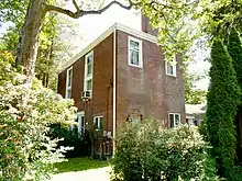 Brick library at "Lindenshade" (1903), in 2017