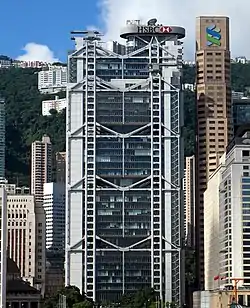 HSBC Building (Hong Kong) steel suspended structure