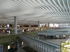 SkyPlaza at Hong Kong International Airport former Terminal 2 ceiling (2007)