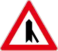 A04-4Non-priority road ahead