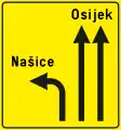 C83-1Lane change with settelment directions