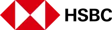 The logo of HSBC