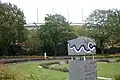 HSV burial ground, with the HSV stadium in the background