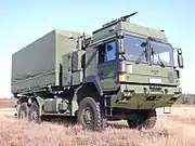 A HX42M 6×6 during German Bundeswehr UTF trials