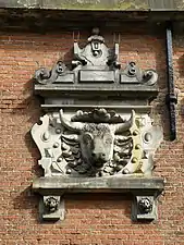 The ox-heads on the building indicate its original function