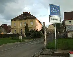 Entrance to the village