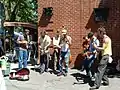 Busking at the 'Saturday Market'Portland, OregonJune 2003