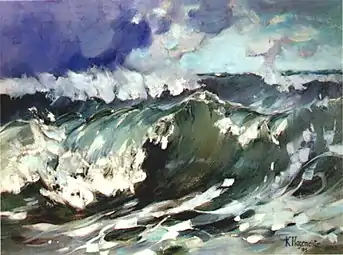 Waves in a Storm (1915)