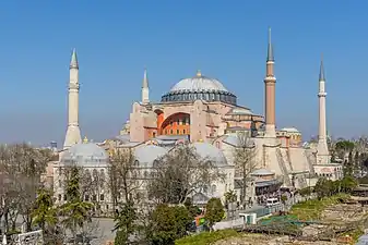 Hagia Sophia in Istanbul, Turkey (2013)