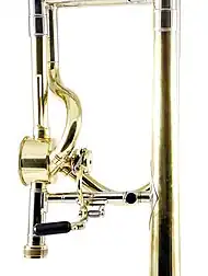 Hagmann valve on a tenor trombone