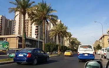 Haifa Street, one of the most iconic streets of al-Karkh.