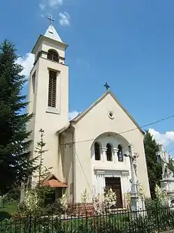 Miasszonyunk-templom (English: Our Lady Church) in Hajmás