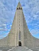 Hallgrímskirkja in Reykjavík, 1986 (Guðjón Samúelsson)