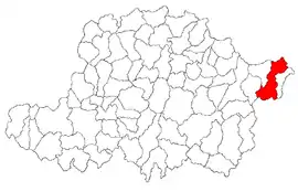 Location in Arad County