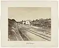 Wilangan railway station photo by H. Salzwedel, circa 1890's