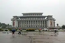 Image 7The Hamhŭng Grand Theatre, one of the biggest in North Korea, was completed in 1984 in the city of Hamhŭng. (from Culture of North Korea)