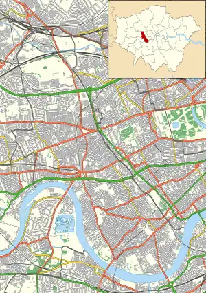 Western Hospital, Fulham is located in London Borough of Hammersmith and Fulham