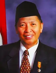 Official portrait of Hamzah Haz