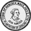 Official seal of Hancock, Massachusetts